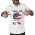 King Maga Men V-Neck Tshirt