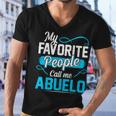 Abuelo Grandpa Gift My Favorite People Call Me Abuelo V2 Men V-Neck Tshirt
