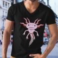 Axolotl Cute Men V-Neck Tshirt