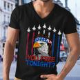 Bald Eagle You Free Tonight 4Th Of July Air Force Patriotic Men V-Neck Tshirt