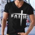 Christian Faith & Cross Christian Faith & Cross Men V-Neck Tshirt
