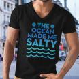 Cute Salt Water Beaches Ocean Make Me Salty Sea Shells Men V-Neck Tshirt