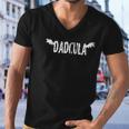 Dadcula Halloween Dad Dracula Funny Halloween Men V-Neck Tshirt