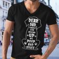 Dear Dad Thanks For Picking Up My Poop Happy Fathers Day Dog Men V-Neck Tshirt