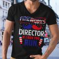 Fireworks Director If I Run You Run Men V-Neck Tshirt