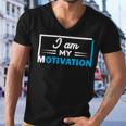 Funny I Am My Motivation Motivational Men V-Neck Tshirt