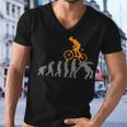 Funny Mountain Bike Evolution Biker Best Men V-Neck Tshirt