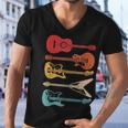 Guitar Lover Retro Style Gift For Guitarist Men V-Neck Tshirt