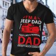 Im Ajeep Dad Men V-Neck Tshirt