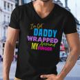 Ive Got Daddy Wrapped Around My Finger Kids Men V-Neck Tshirt
