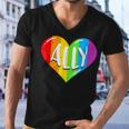 Lgbtq Ally For Gay Pride Men Women Children Men V-Neck Tshirt