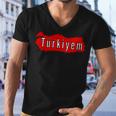 M Turkey Flag Futball Turkish Soccer 9 Shirt Men V-Neck Tshirt