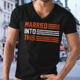 Married Into This 298 Trending Shirt Men V-Neck Tshirt