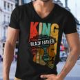 Mens Strong Black King Juneteeth African American Father Day 29 Shirt Men V-Neck Tshirt