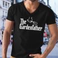 Mens The Gardenfather Funny Gardener Gardening Plant Grower Men V-Neck Tshirt