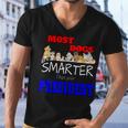 Most Dogs Are Smarter Than Your President Men V-Neck Tshirt