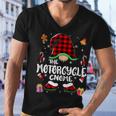 Motorcycle Gnome Buffalo Plaid Red 460 Shirt Men V-Neck Tshirt