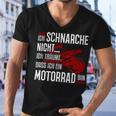 Motorcycle Racing Machines Motif With 485 Shirt Men V-Neck Tshirt