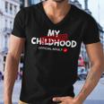 My Childhood Expired Official Adult Funny Birthday 189 Trending Shirt Men V-Neck Tshirt