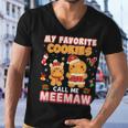 My Favorite Cookies Call Me Meemaw 882 Shirt Men V-Neck Tshirt