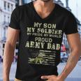 My Son My Soldier My Pride My World 695 Shirt Men V-Neck Tshirt