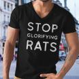 Stop Glorifying Rats Men V-Neck Tshirt