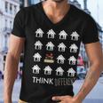 Think Different Build Gardens Not 559 Shirt Men V-Neck Tshirt