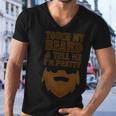 Touch My Beard And Tell Me Im Pretty 287 Shirt Men V-Neck Tshirt