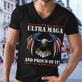 Ultra Maga Eagle Vintage Men V-Neck Tshirt