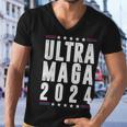 Ultra Maga Ultra Maga Funny Ultra Maga 2024 Ultra Maga And Proud Of Itultra Maga Proud V2 Men V-Neck Tshirt