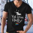 Vat Hom Fluffy Funny South African Small Dog Phrase Men V-Neck Tshirt