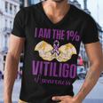 Vitiligo Awareness One Vitiligo Awareness Men V-Neck Tshirt