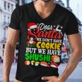 We Dont Have Cookies But Sushi 872 Shirt Men V-Neck Tshirt