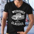 Weekend Classics Vintage Truck Men V-Neck Tshirt