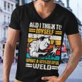 Welder Gifts Welding Design On Back Of Clothing V2 Men V-Neck Tshirt