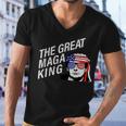 Womens The Great Maga King Trump Ultra Maga Men V-Neck Tshirt