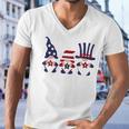 4Th Of July Patriotic Gnomes American Usa Flag Men V-Neck Tshirt