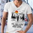 And She Lived Happily Ever After Men V-Neck Tshirt