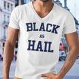 Black As Hail Funny Men V-Neck Tshirt