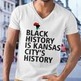 Black History Is Kansas Citys History Men V-Neck Tshirt