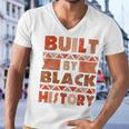 Built By Black History African American Pride Men V-Neck Tshirt