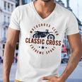 Classic Motor Cross Club Men V-Neck Tshirt