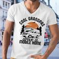 Cool Grandpas Drive A Mobile Home Men V-Neck Tshirt