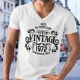 Copy Of 50Th Birthday Born 1972 Vintage Men V-Neck Tshirt