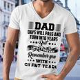 Dad Days Will Pass And Turn Into Years But I Will Forever Remember You With Silent Tears Men V-Neck Tshirt