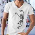 Dance With Death Men V-Neck Tshirt