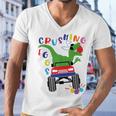 Easter Dinosaur Happy Eastrawr Easter Saurus Rex Men V-Neck Tshirt