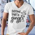 Everyone Loves A Ginger Men V-Neck Tshirt