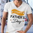 Fathers Day Happy Fathers Day Gift For Your Father Men V-Neck Tshirt