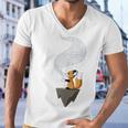 Fox Tea Men V-Neck Tshirt